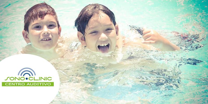 Tapones de baño infantiles en Centros Auditivos SonoClinic